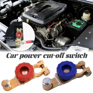 Battery Disconnect Switch 12 24V Copper Car Truck RV Boat Multi Purpose Power Off Protection