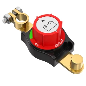 Battery Disconnect Switch 24V Heavy Duty Metal Battery Kill Switch On Off Cut Off Switch For Car RV Truck Boat 40A