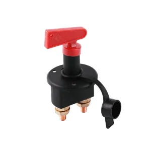 Battery Isolator Cut Off Switch Heavy Duty Master Disconnect Kill Switch for Car Truck RV Boat Excavator Construction Vehicle