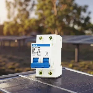 Battery Motor Switch Mini AC 63A Industrial Electrical Panel DIN Rail MCB Wind Miniature Circuit Breaker Disyuntores Electricos