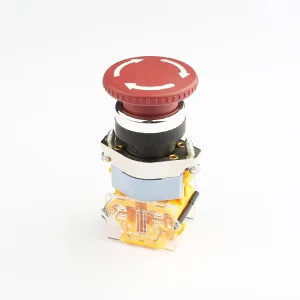 Bestseller 22mm 1no1nc Self Locking Emergency Stop Push Button Switch Protecting Stop Switches 22mm Push Button Switch