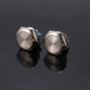 Big Push Button Metal 5A 30mm Waterproof Momentary Pushbutton Switch