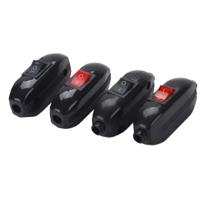 Black 10A 250V Rocker Switch ON/OFF Push Button IP21 Protection Screw Terminal CE RoHS for LED Lamp Electronic