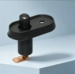 Black 20A 12VDC Industrial Car Alarm Door Pin Switch Momentary Auto Push Button Light Lamp Switch On-Off for Car Door