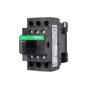 Black 220V AC Electric Contactor High Quality Durable Reliable for Industrial Automation Electrical Control Systems