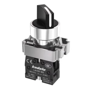 Black Button Switch XB2 BJ45 BJ53 Selection Button Short Handle Knob Switch