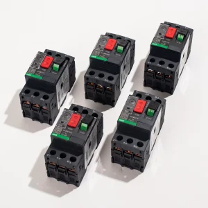 Black GV2-ME10C/08C/07C/04C/16C/14C/20C/21C/22C/32C 40-60A Thermal Magnetic Screw Clamp Terminals Industrial 2-Pole 50-60Hz