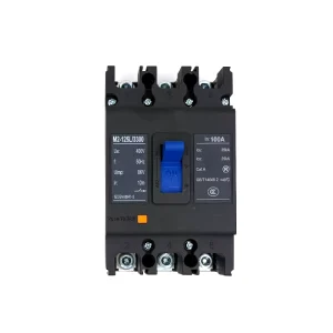 Black Molded Case Circuit Breaker FKM3 Low Voltage Circuit Breaker 400VAC/690VAC MCCB
