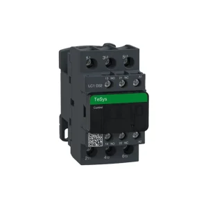 Black Three-phase Contactor LC1D32M7C 380VAC Coil 32A Current Industrial Grade Durable AC