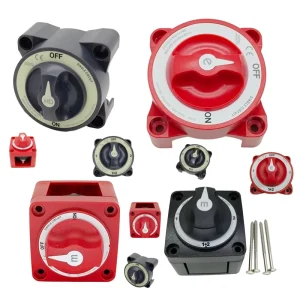 Blue Sea 48V DC 350 Amp Waterproof Dual Battery Disconnectors 3 Position Ignition Protected Marine Boat Switch
