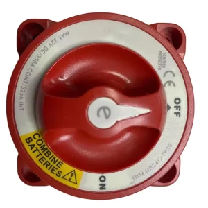 Blue Sea Systems 5511E Dual Circuit Battery Switch for Marine High Quality with Competitive Price