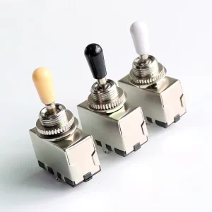 Box Style 3 Way Guitar Toggle Switch Closed Pickup Selector for Musical Instruments Switch
