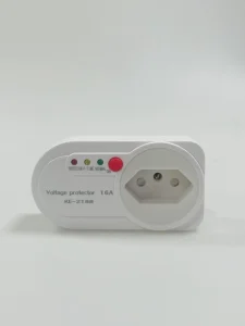 Brazil Plug Voltage Protector Guard 120V 16A Automatic Over Under Voltage Cut off 180s Delay Surge Protection 160J