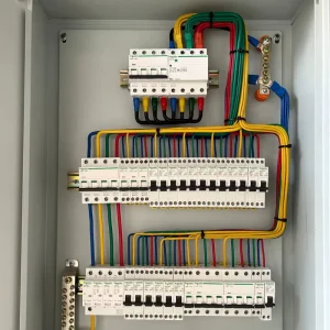 Breaker Box Distribution Board Multi Circuit RCBO MCB Panel Hotel Apartment Lighting Commercial Building Electrical Installation