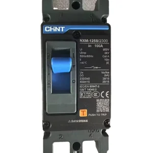 Breaker NXM 125S 100 Amp Generator Electric Residual Current Circuit Breaker