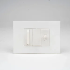 Brushed Finish 118 Type Light Switch Anti fingerprint Coating Educational Building Modern Lab Outlet
