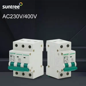 C32 C40 C63 Air MCB Miniature Circuit Breaker 230/400V/415V AC 4.5kA/6kA/10kA OEM