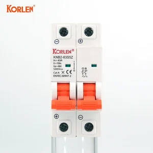 C32 Miniature Circuit Breaker 6KA 2P 32A DC 1000V Rated Voltage CE CB Approved Industrial Use DIN Rail MCB