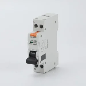 C32A RCBO 1P+N 4500A Miniature Circuit Breaker with Monthly Test Button for Home and Commercial Use