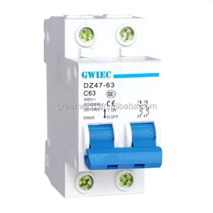 C45N 2 Pole MCB Circuit Breaker