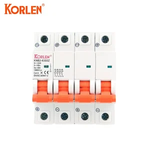 C63 6KA 4P 63A DC MCB PA66 IP20 Renewable Projects 1000V/250V Din Rail Safety Box Circuit Breaker