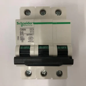 C65n 3P D2 Power Air Switch Miniature Circuit Breaker Industrial Automation Programmable
