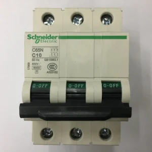 C65n 3p Air Switch Miniature Circuit Breaker Industrial Automation Programmable Control PLC
