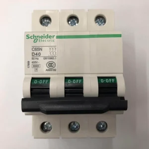 C65n 3p D40 Power Air Switch Miniature Circuit Breaker Industrial Automation Programmable Control