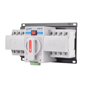 CB Class Mini Household Automatic Transfer Switch (ATS) 4P Double Power Three Phase 220V Switching Switch