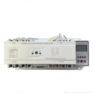 CB Grade Plastic Shell Intelligent Type Dual Power Automatic Transfer Switch