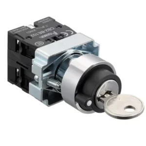 CB2 22mm Key Operated Switch 2 3 Way Key Selector Switch with 2 Keys Included