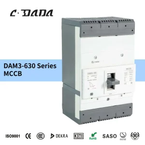 CDADA DAM3 630 Molded Case Circuit Breaker 3 4 Poles 400A 500A 630A 400 690V AC Overvoltage Protection