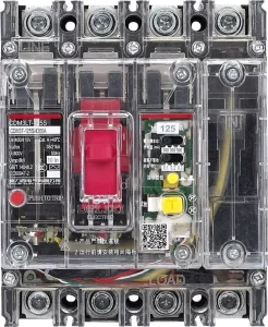 CDM3LT AC Transparent Residual Current MCCB Moulded Case Circuit Breaker