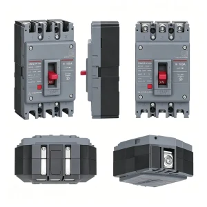 CDM3S 63A-1200A Three-Phase Moulded Case Circuit Breaker 25KA Trip Capacity 230-690V 50/60Hz Metal/Copper Enclosure 10000