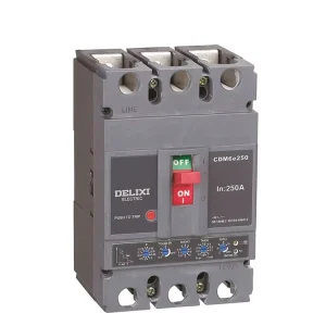 CDM6ei Type 125 Amp 3 4 Pole Moulded Case Circuit Breaker Household Industrial General Electric Safety Breaker