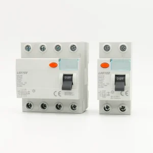 CE 1P+N 2P 3P+N 4P 125A AC 230V 400V Earth Leakage Overload Circuit Breaker RCCB