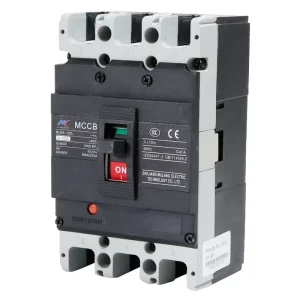 CE Certified 3P 125A Type MCCB Moulded Case Circuit Breaker 10 25KA Breaking Capacity Electronic Thermal Magnetic Trip Unit