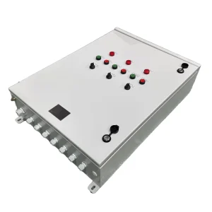 CE Certified CFD Low Voltage Power Cabinet RAL7035 Color IP65 Stainless Steel SS316L Electrical Control Panel Box 380V 125A