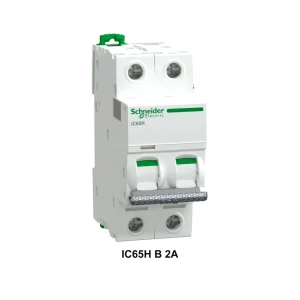 CE Certified IC65H MCB B Type 2A 2P Low Voltage Miniature Circuit Breaker