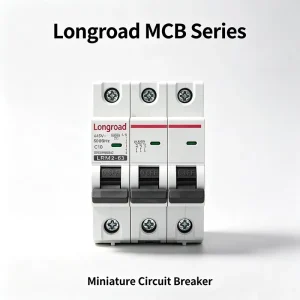CE Certified LRM2 63 MCB 6000A Short Circuit Protection Miniature Circuit Breaker