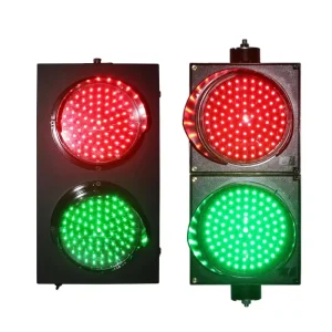 CE RoHS Approved Led Traffic Signal Warning Light Lamp 200mm LED Traffic Light for Road Safety Indicator Light