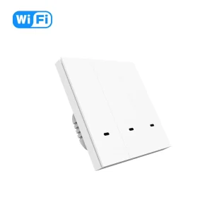 CE Rohs Tuya Smart Switch EU UK APP Remote Control Smart Light Wall Button Switch Panel Google Home Alexa