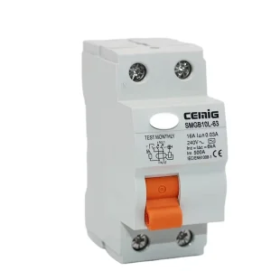 CEMIG Mini SMG10L-63 2P RCCB Residual Current Circuit Breaker RCD Electromagnetic Device 16A-63A 30mA 100mA 300mA 500mA