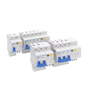 CFB2sLE-63 RCCB Miniature 6-63A 400V AC 30mA 1P+N 2P 3P 3P+N 4P Copper MCB Earth Leakage Circuit Breaker For Industrial Use