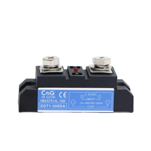 CG 300A 400A AC to AC Industrial SSR High Current Power Radiator Aluminum Radiator Industrial Series Solid State Relay