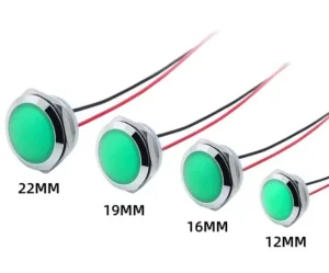 CHDLT LED12mm 16mm 19mm 22mm Waterproof Light 24V Signal Light 220V Signal Lamp