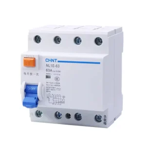 CHINT NL1E 63 63A 400V Plastic Distribution Box 400V Power Equipment Leakage Protector Durable Miniature Circuit Breakers Power