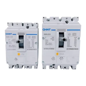 CHINT NM8N MCCB 3P 125A 250A 400A 630A Moulded Case Circuit Breaker for PV Solar Power System
