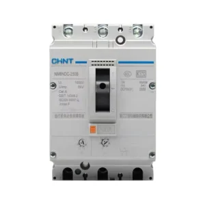 CHINT NM8NDC DC Molded Case Circuit Breaker 3P 100A 125A 160A 200A 250A MCCB for UPS Solar PV System