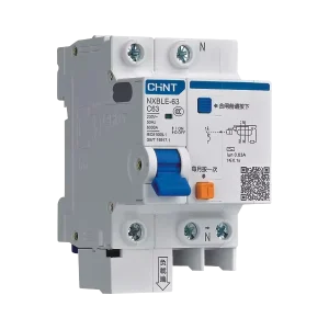 CHINT NXBLE 63 Residual Current Operated RCBO Circuit Breaker 1P 2P 3P 6A to 63 a CHINT Breaker